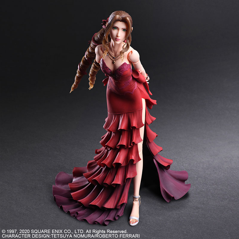 Final Fantasy VII Remake PLAY ARTS Kai Aerith Gainsborough -Dress Ver.-