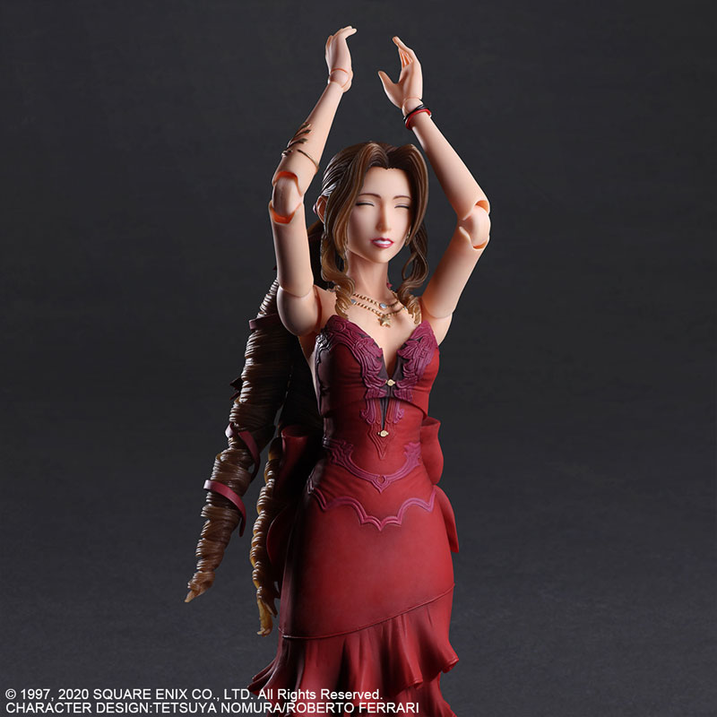 Final Fantasy VII Remake PLAY ARTS Kai Aerith Gainsborough -Dress Ver.-