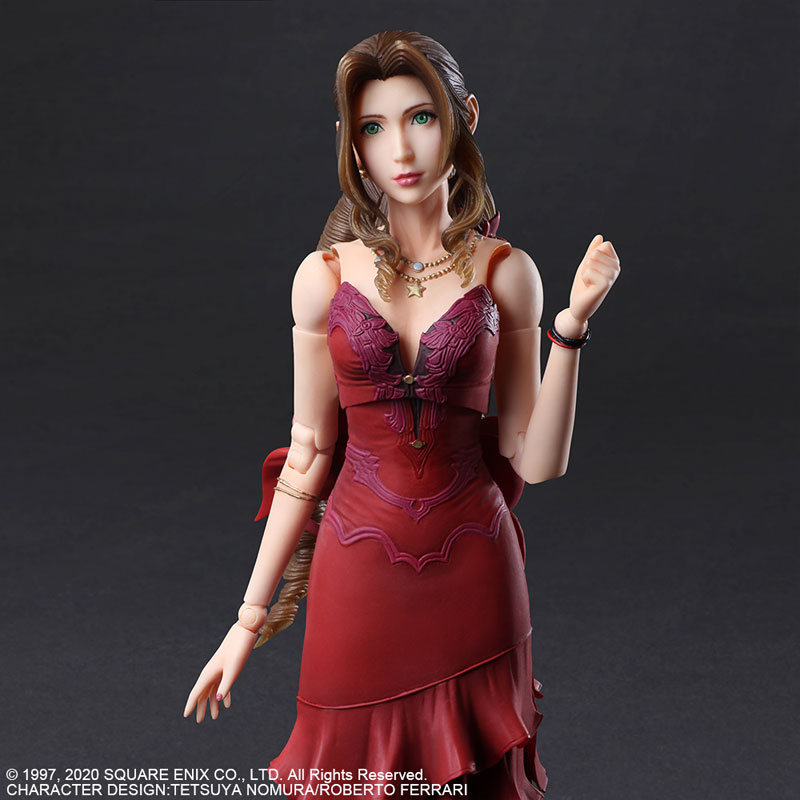 Final Fantasy VII Remake PLAY ARTS Kai Aerith Gainsborough -Dress Ver.-