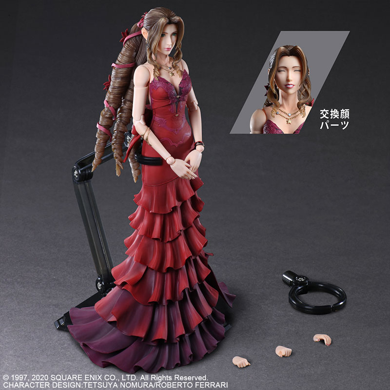 Final Fantasy VII Remake PLAY ARTS Kai Aerith Gainsborough -Dress Ver.-