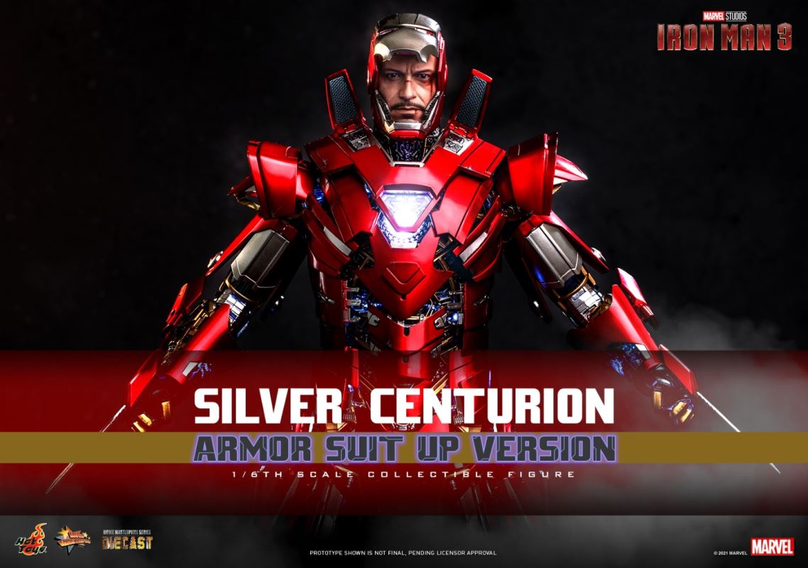 Iron Man 3 MK33 Silver Centurion (Explosive Edition) 1/6