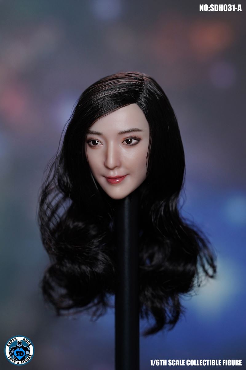 Female Head Carving - ABC Three Styles 1/6