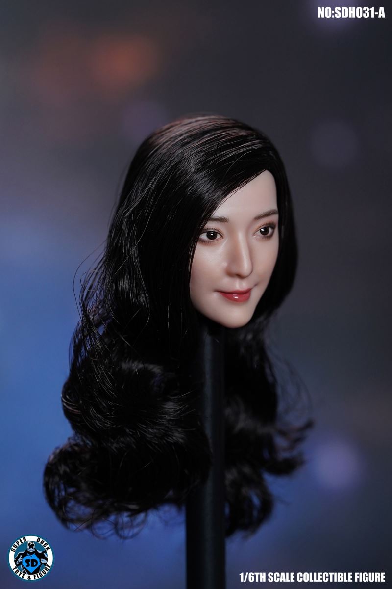 Female Head Carving - ABC Three Styles 1/6