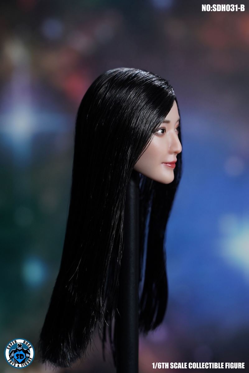 Female Head Carving - ABC Three Styles 1/6