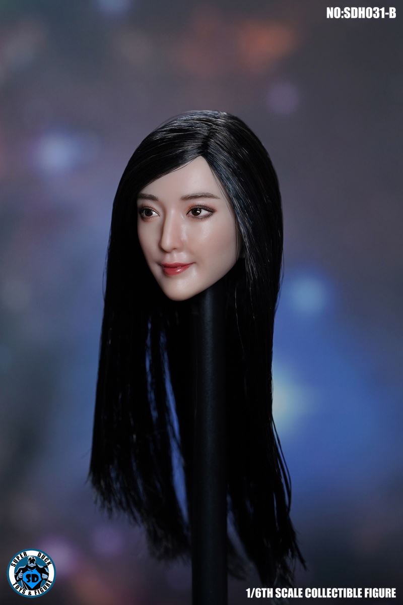 Female Head Carving - ABC Three Styles 1/6
