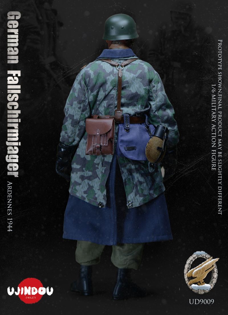 German Paratrooper of World War II - Ardennes 1944 1/6