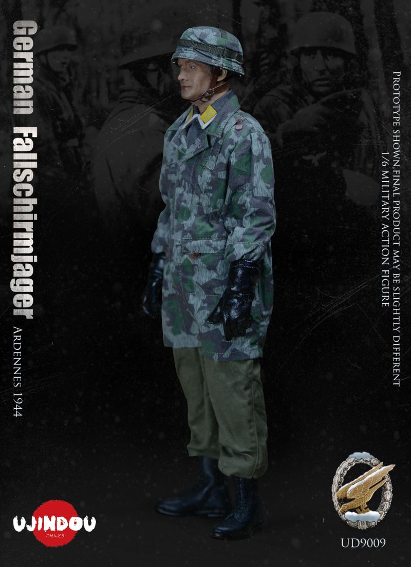 German Paratrooper of World War II - Ardennes 1944 1/6