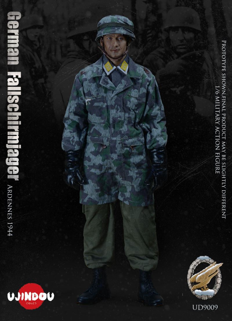 German Paratrooper of World War II - Ardennes 1944 1/6