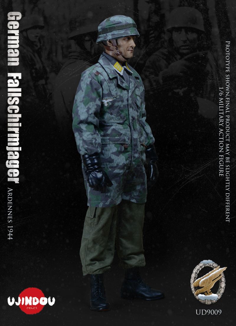 German Paratrooper of World War II - Ardennes 1944 1/6