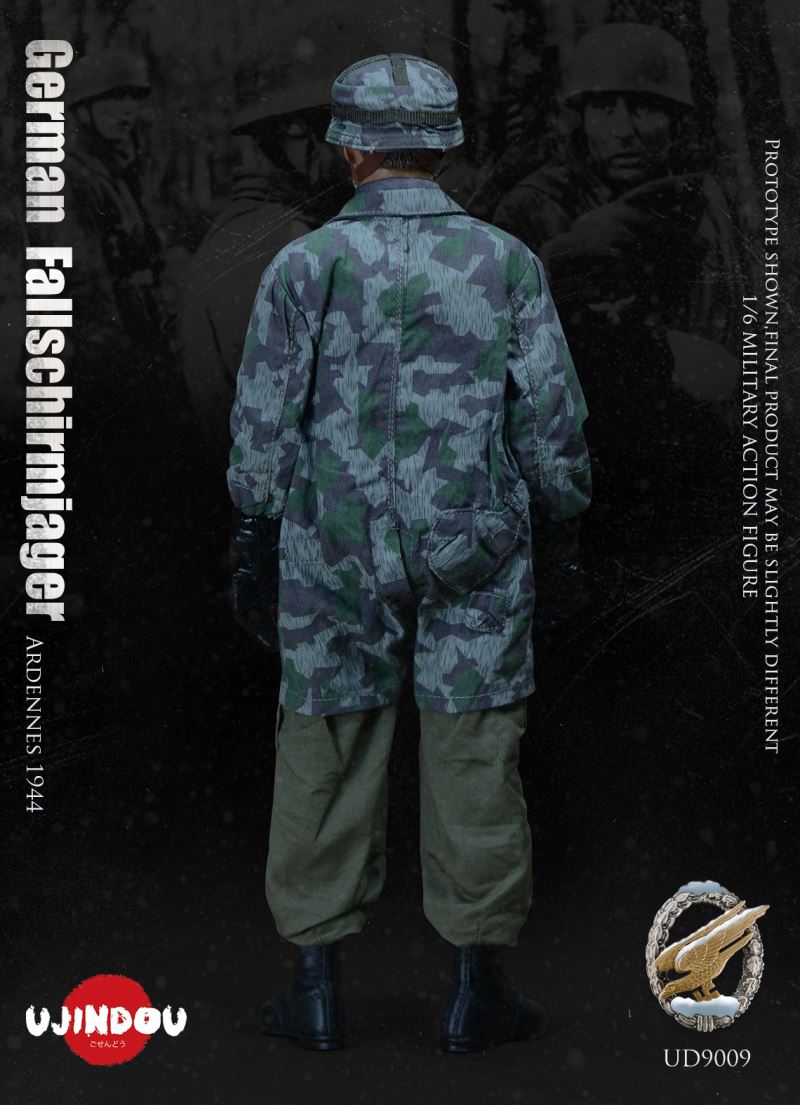German Paratrooper of World War II - Ardennes 1944 1/6