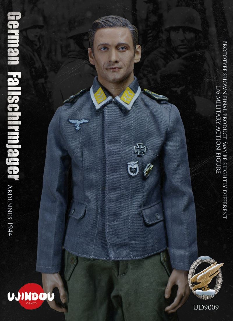 German Paratrooper of World War II - Ardennes 1944 1/6
