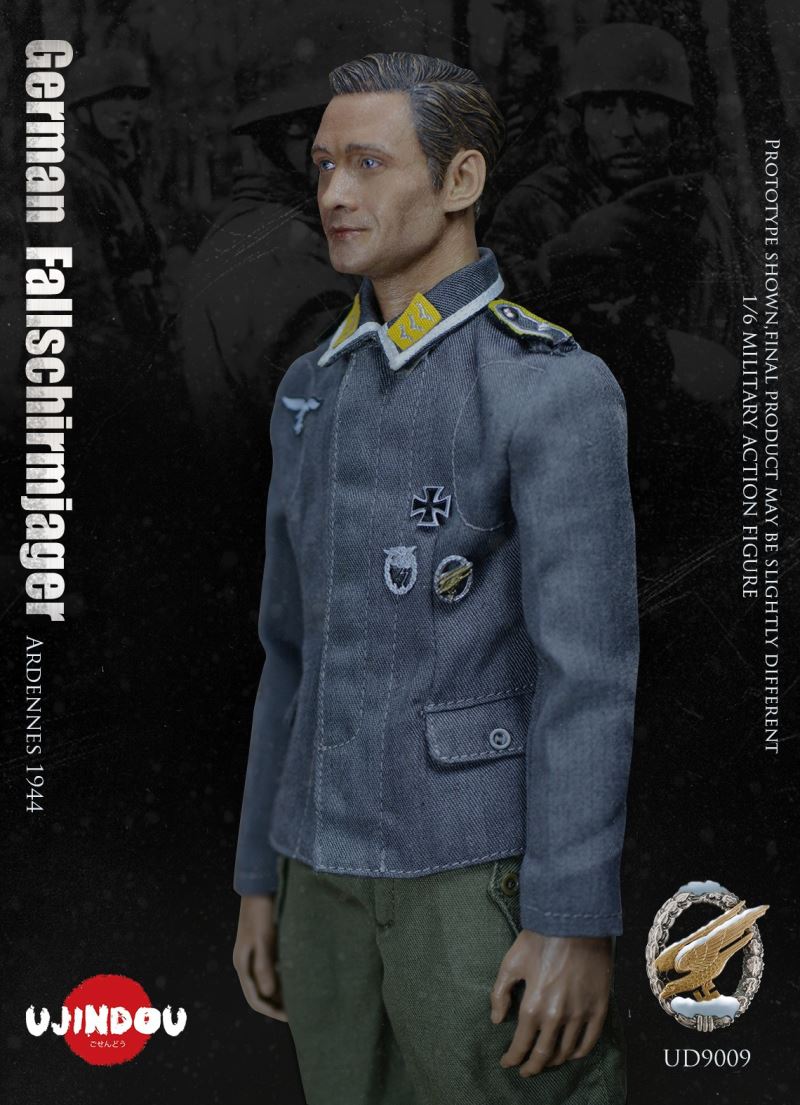 German Paratrooper of World War II - Ardennes 1944 1/6