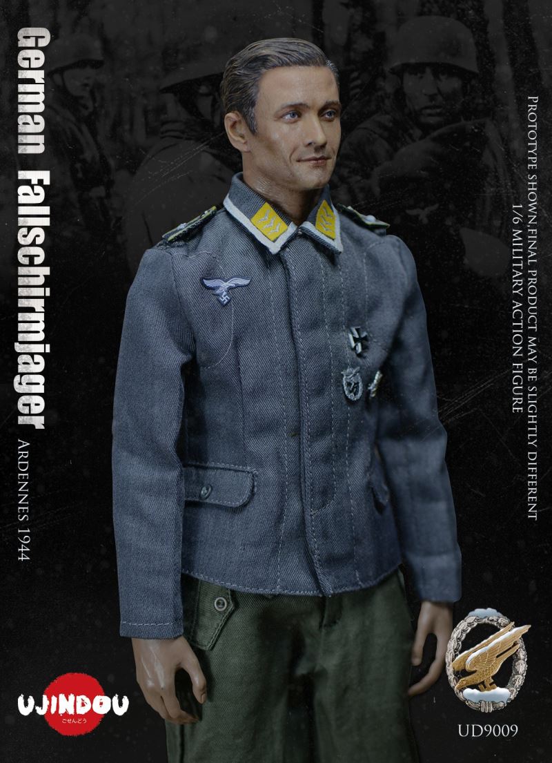 German Paratrooper of World War II - Ardennes 1944 1/6