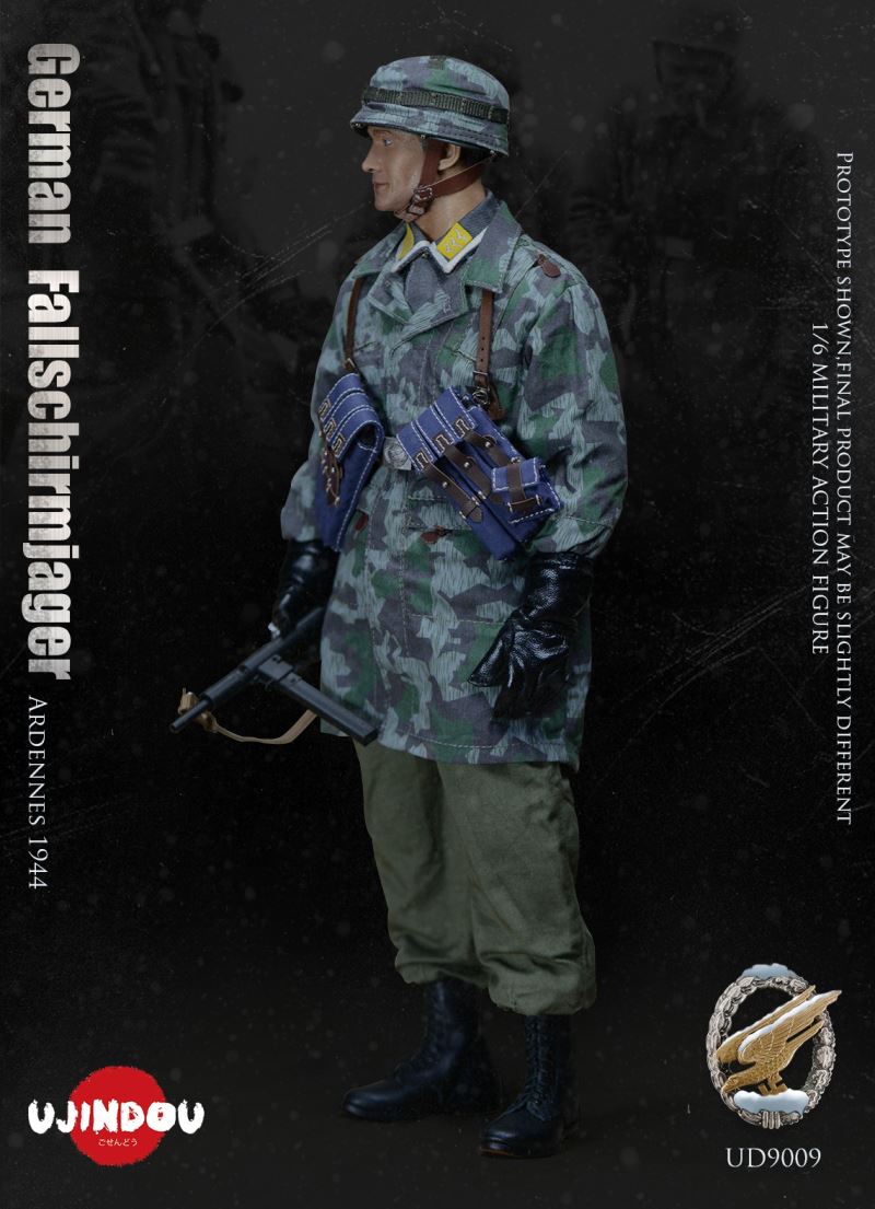 German Paratrooper of World War II - Ardennes 1944 1/6