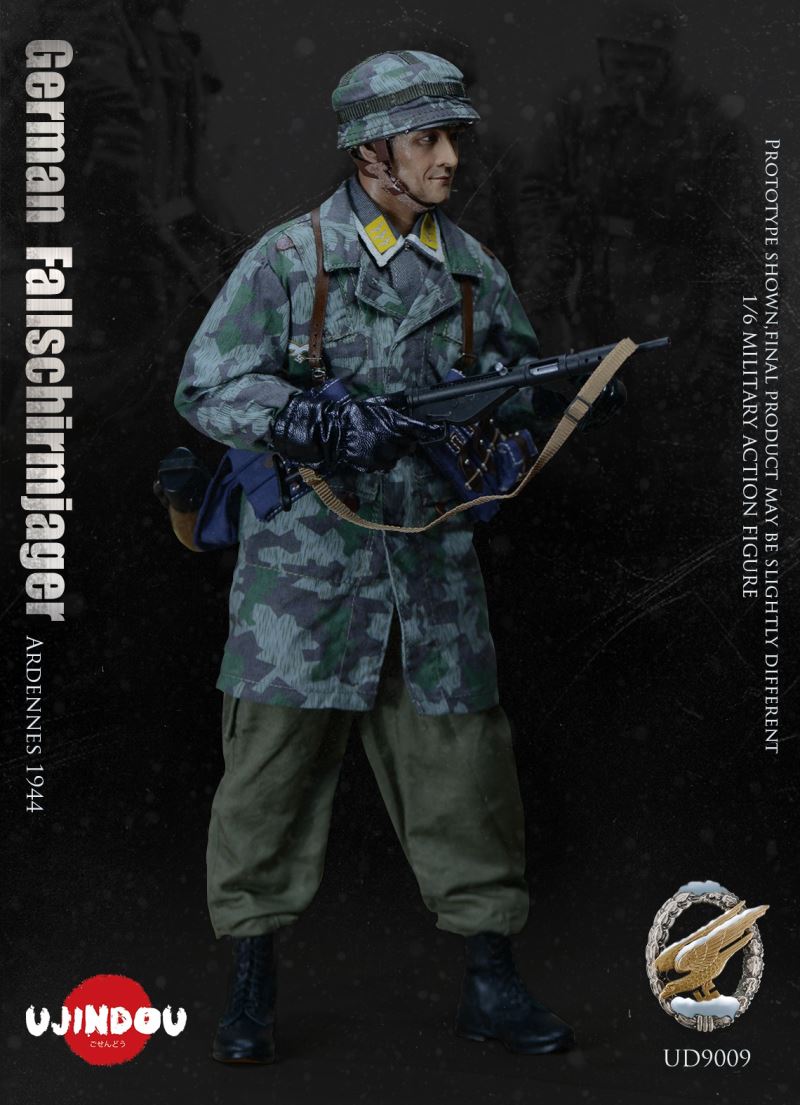 German Paratrooper of World War II - Ardennes 1944 1/6
