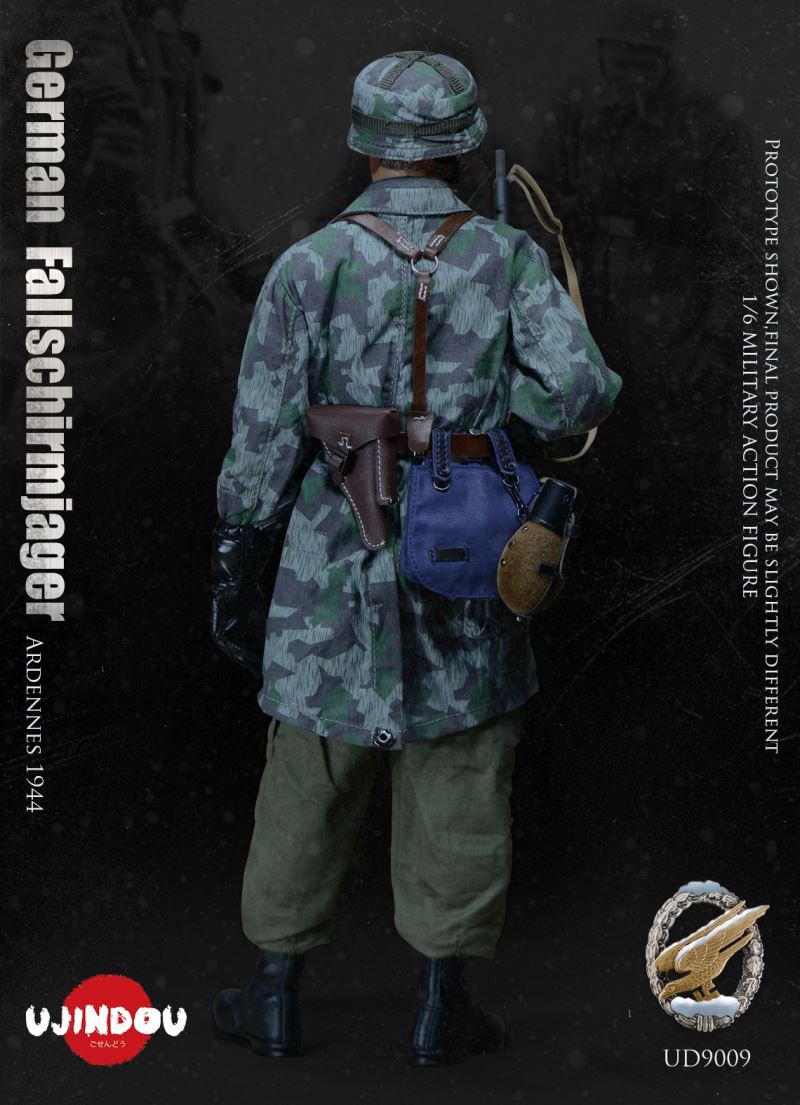 German Paratrooper of World War II - Ardennes 1944 1/6