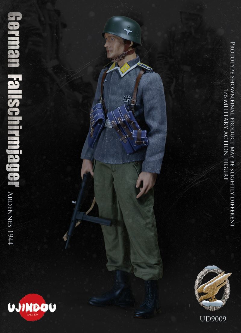 German Paratrooper of World War II - Ardennes 1944 1/6