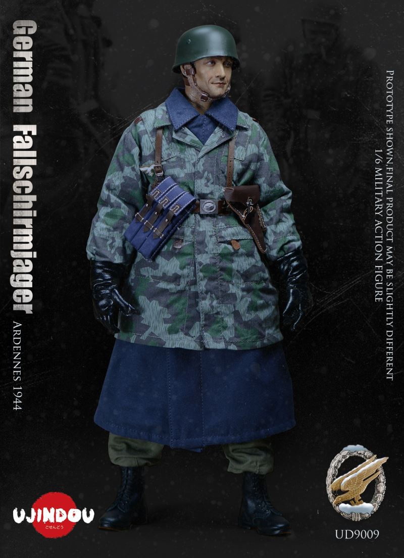 German Paratrooper of World War II - Ardennes 1944 1/6
