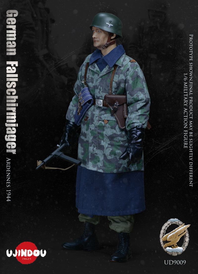 German Paratrooper of World War II - Ardennes 1944 1/6