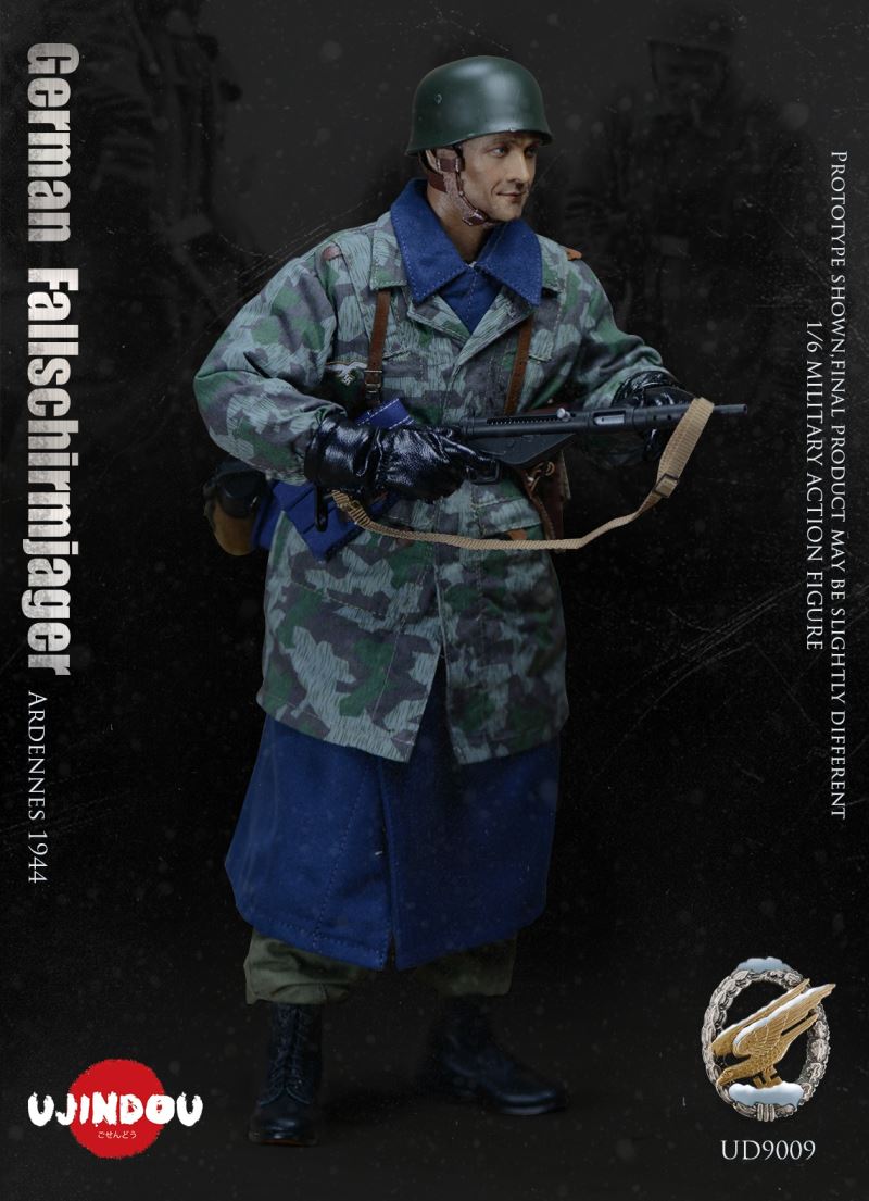 German Paratrooper of World War II - Ardennes 1944 1/6