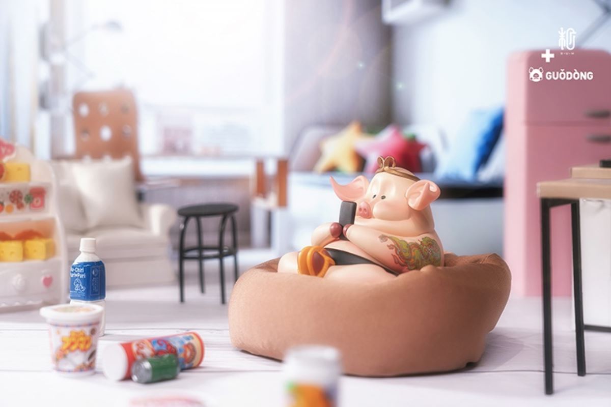 Lazy Journey to the West Trendy Play Figure