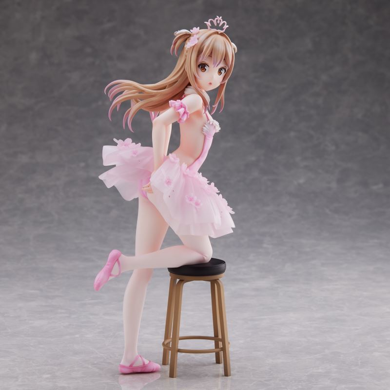 Anmi Illustration Flamingo Ballet Group Ponytail Girl, Akagami no ko & Kouhai-chan