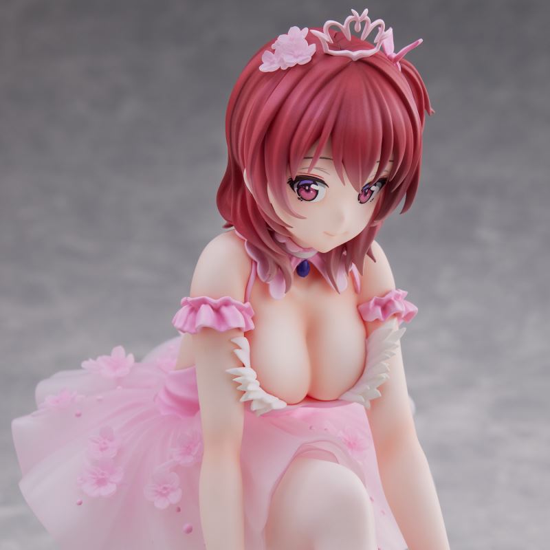 Anmi Illustration Flamingo Ballet Group Ponytail Girl, Akagami no ko & Kouhai-chan