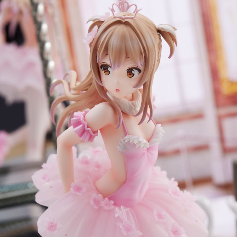 Anmi Illustration Flamingo Ballet Group Ponytail Girl, Akagami no ko & Kouhai-chan