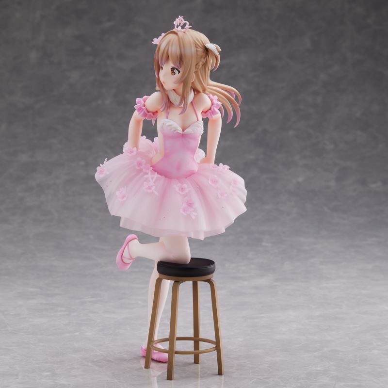 Anmi Illustration Flamingo Ballet Group Ponytail Girl, Akagami no ko & Kouhai-chan