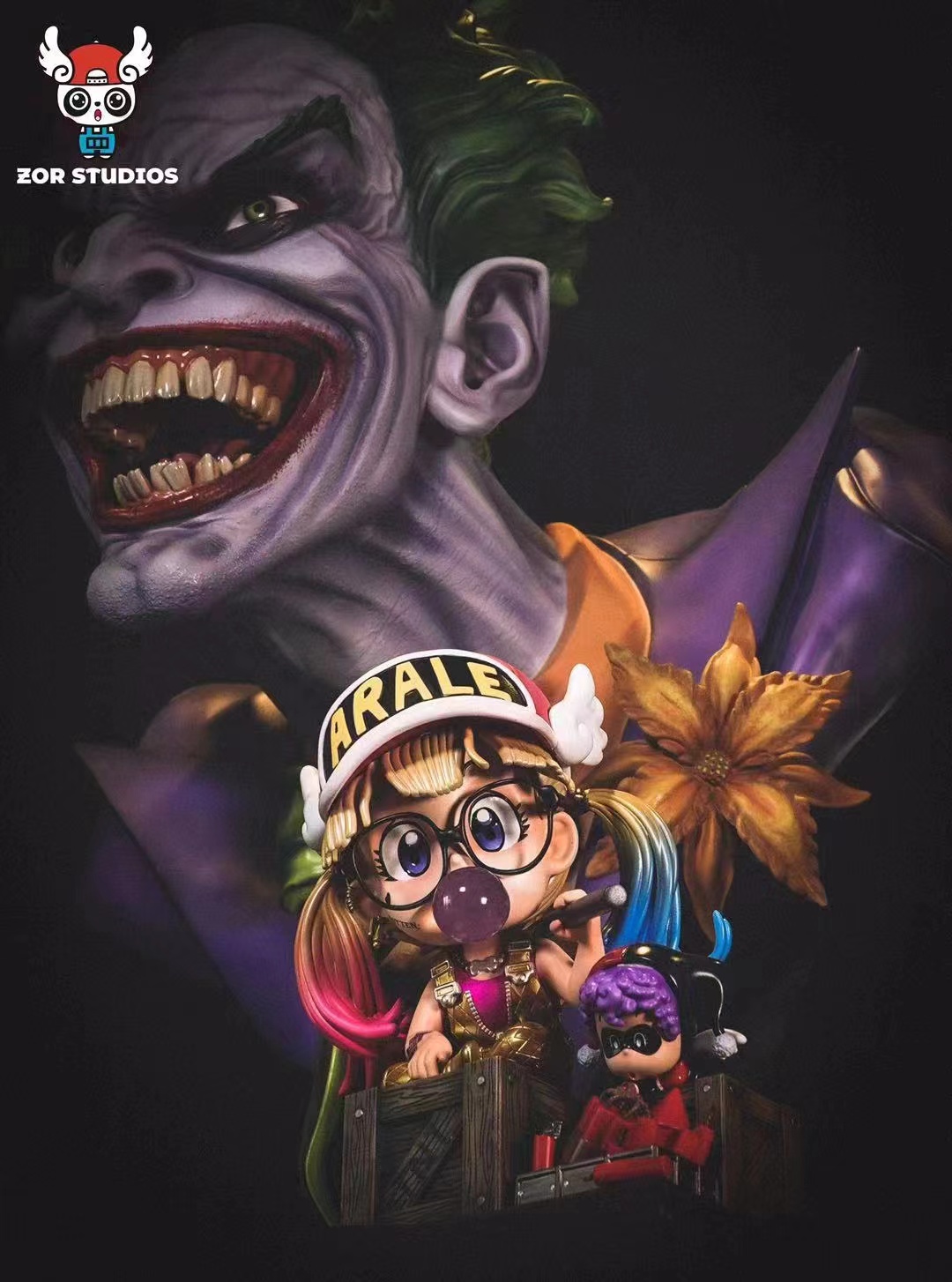 Arale x Harley Quinn