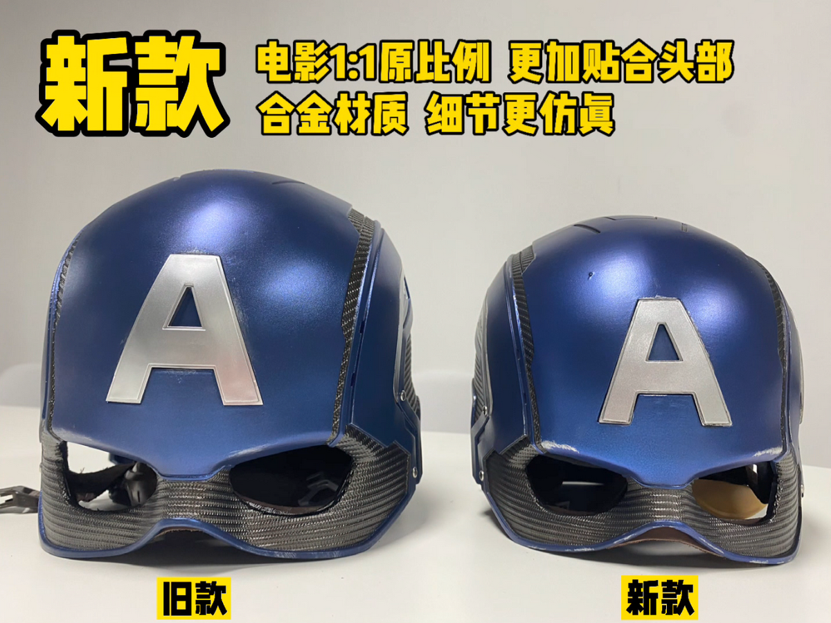 Captain America Helmet 1/1