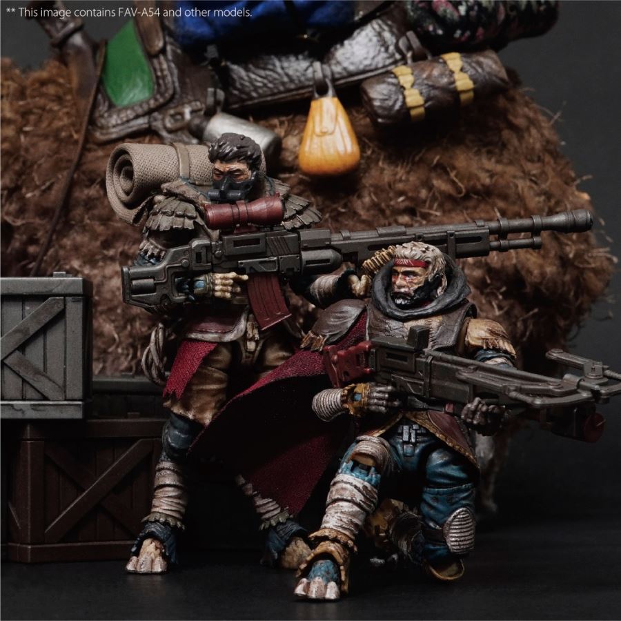 Acid Rain War FAV-A53 Nazar & Golgo, FAV-A54 Chief Koren & Doeg, FAV-SP21