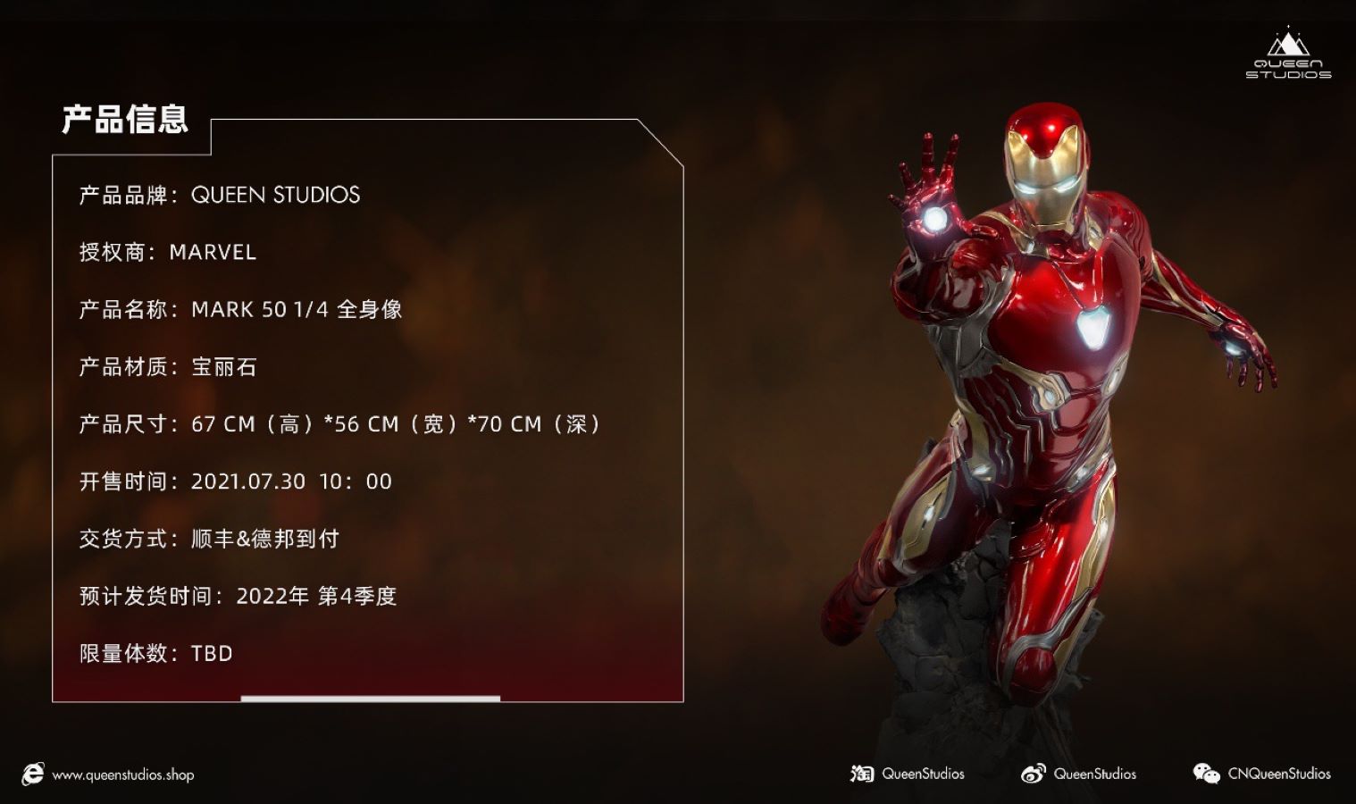 Iron Man MK50 1/4