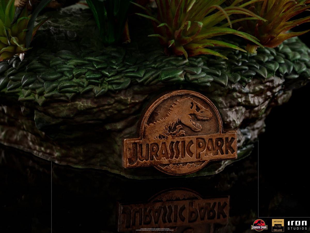 Just The Two Raptors Deluxe Art Scale 1/10-Jurassic Park