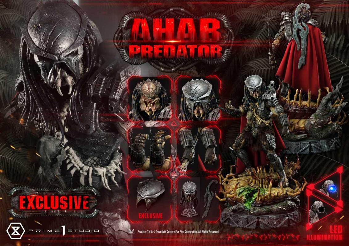 Predator (Comics) Ahab Predator EX Bonus Version