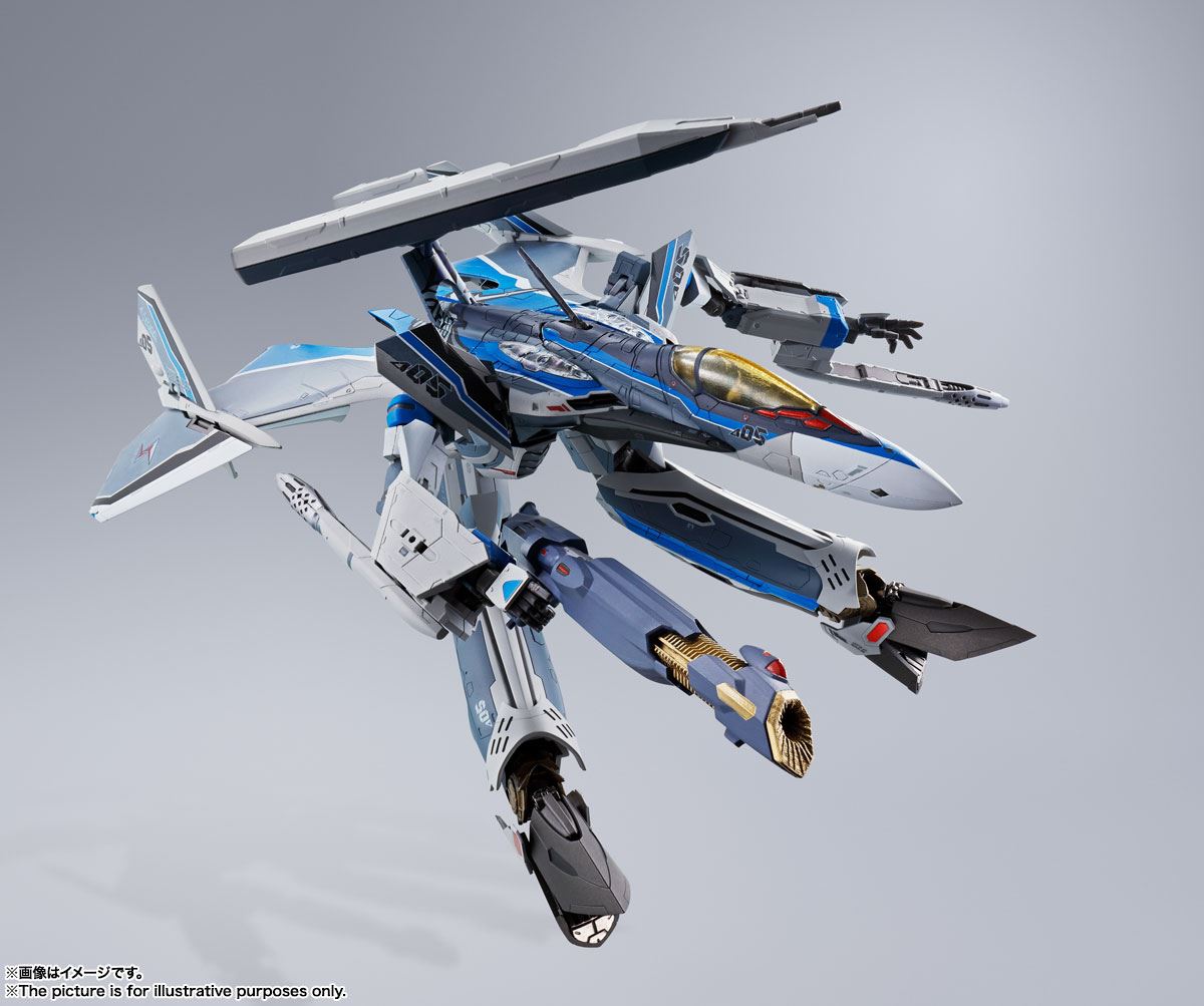 DX Chogokin First Limited Edition VF-31AX Kairos Plus (Hayate Immelman Machine)