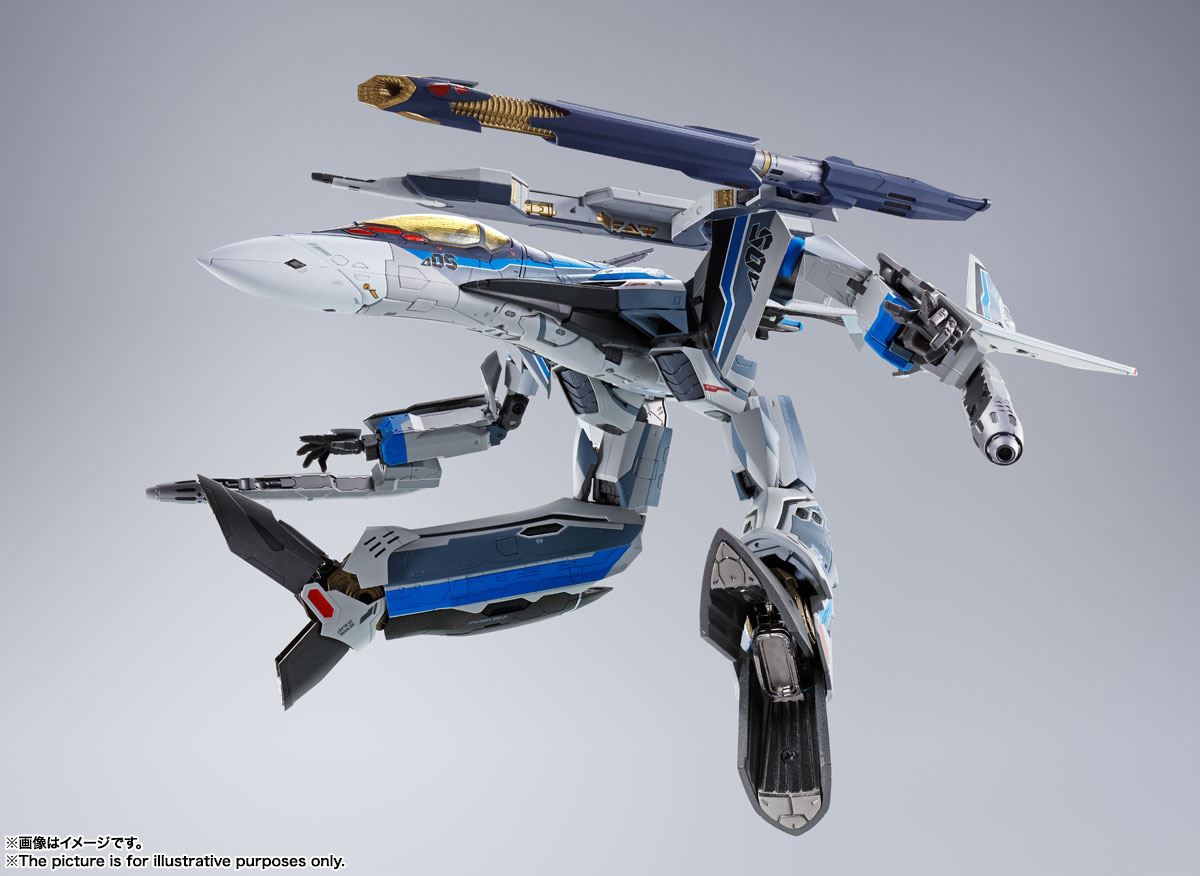 DX Chogokin First Limited Edition VF-31AX Kairos Plus (Hayate Immelman Machine)