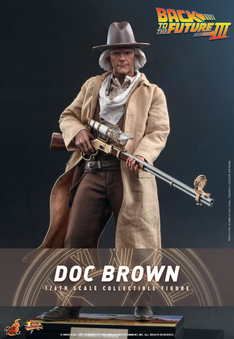 Back to the Future 3 Doc Brown 1/6