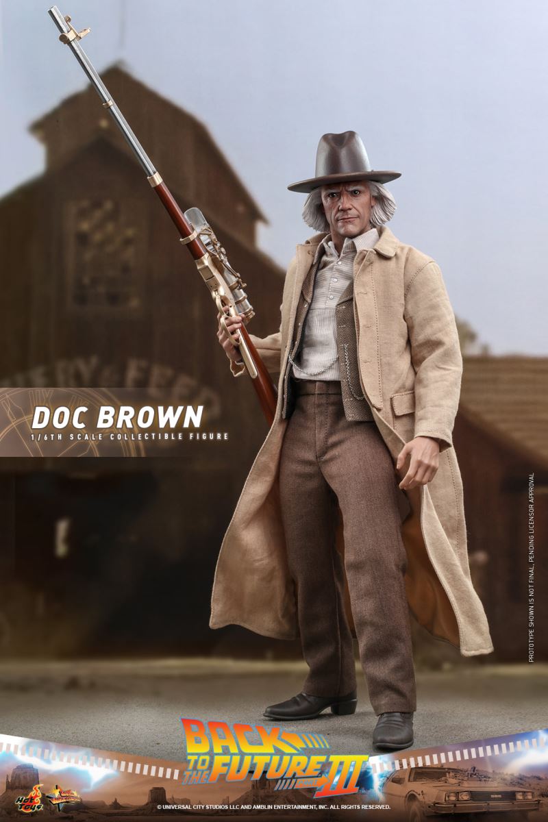 Back to the Future 3 Doc Brown 1/6