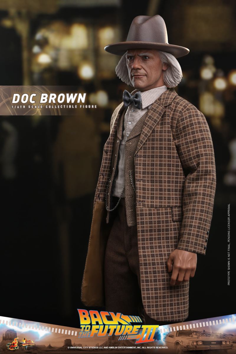 Back to the Future 3 Doc Brown 1/6