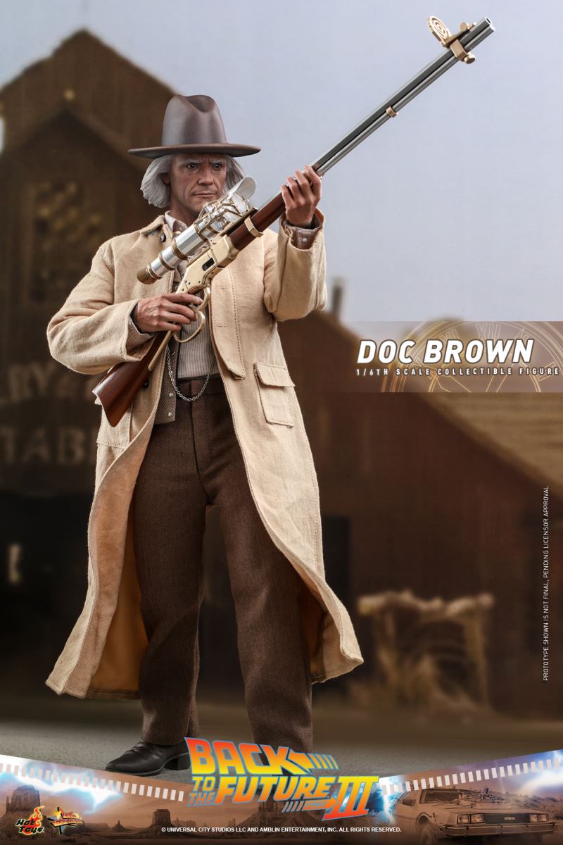 Back to the Future 3 Doc Brown 1/6