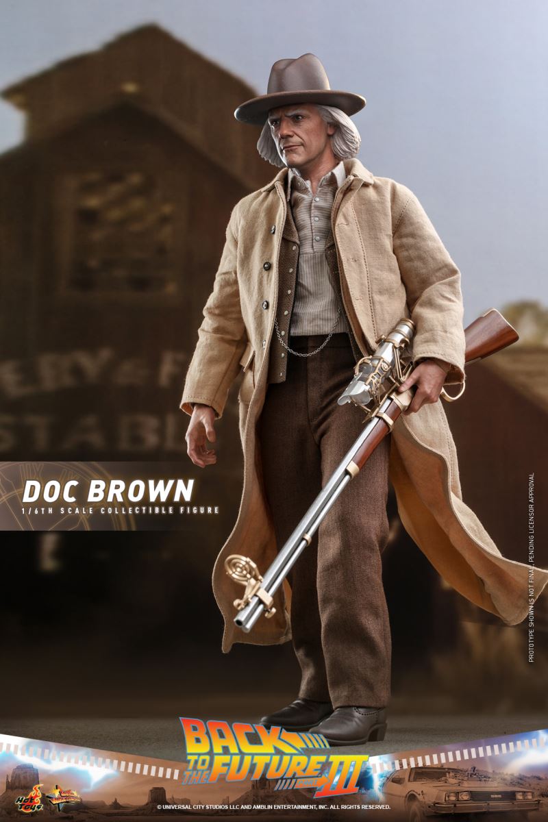 Back to the Future 3 Doc Brown 1/6