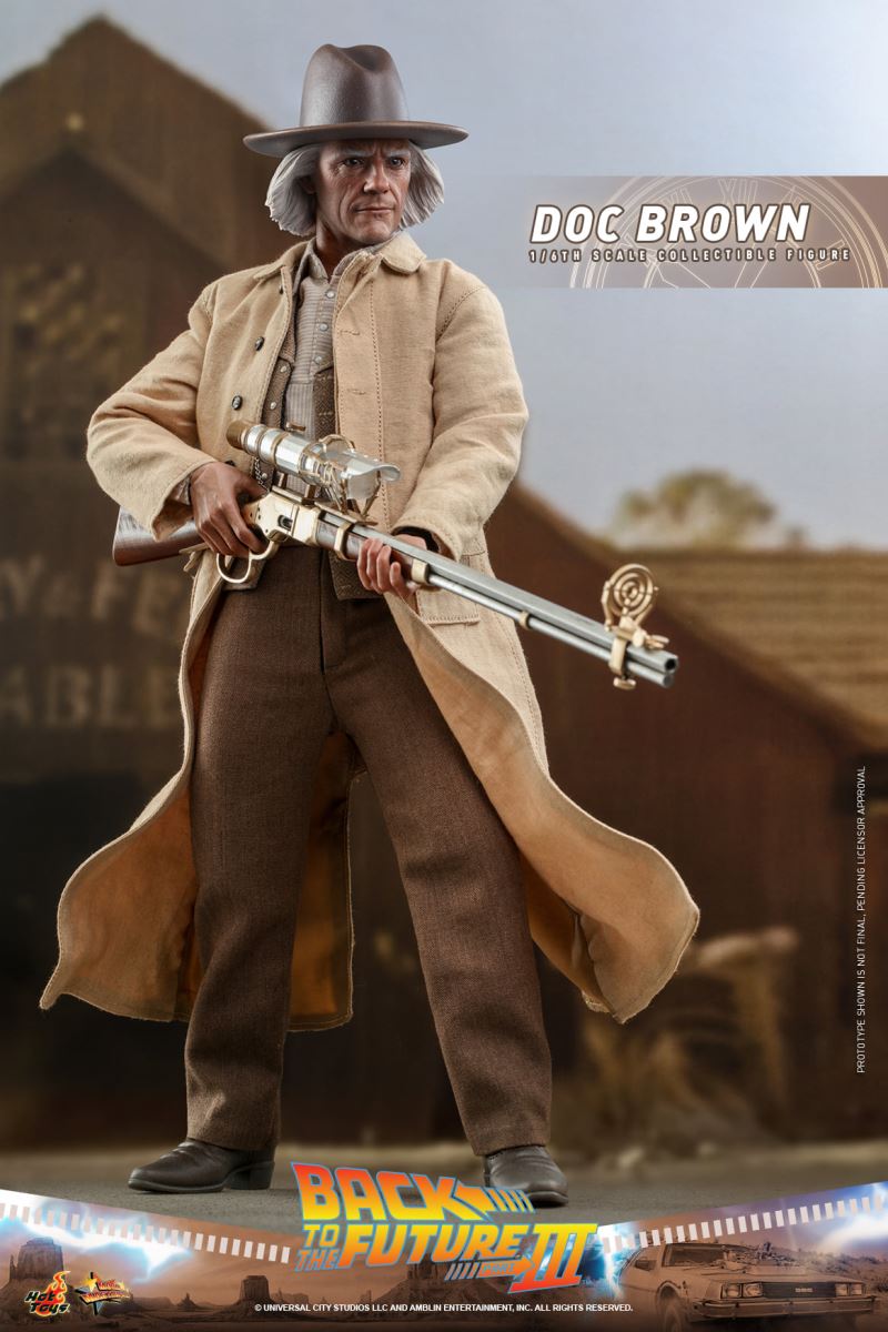 Back to the Future 3 Doc Brown 1/6