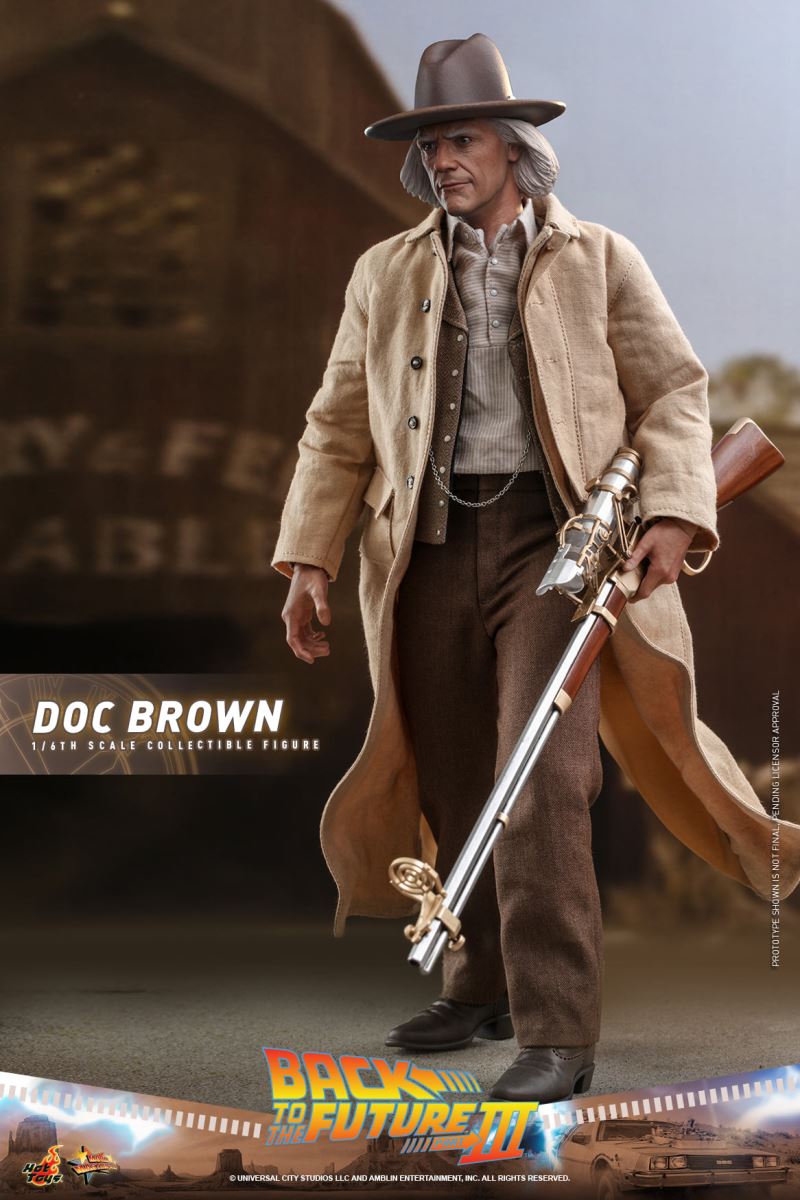 Back to the Future 3 Doc Brown 1/6