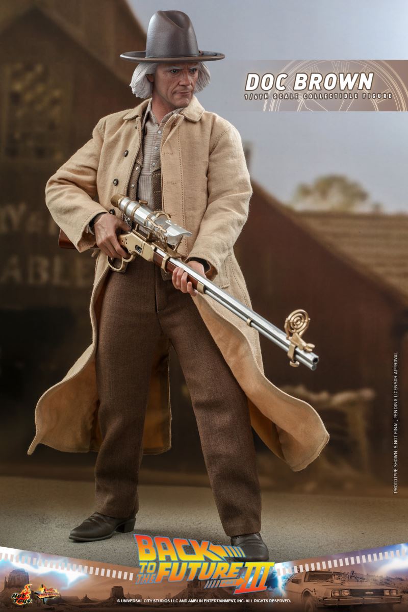 Back to the Future 3 Doc Brown 1/6