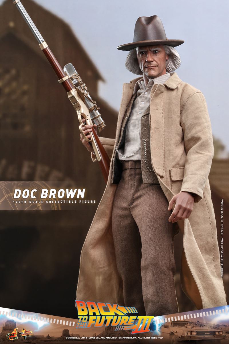 Back to the Future 3 Doc Brown 1/6