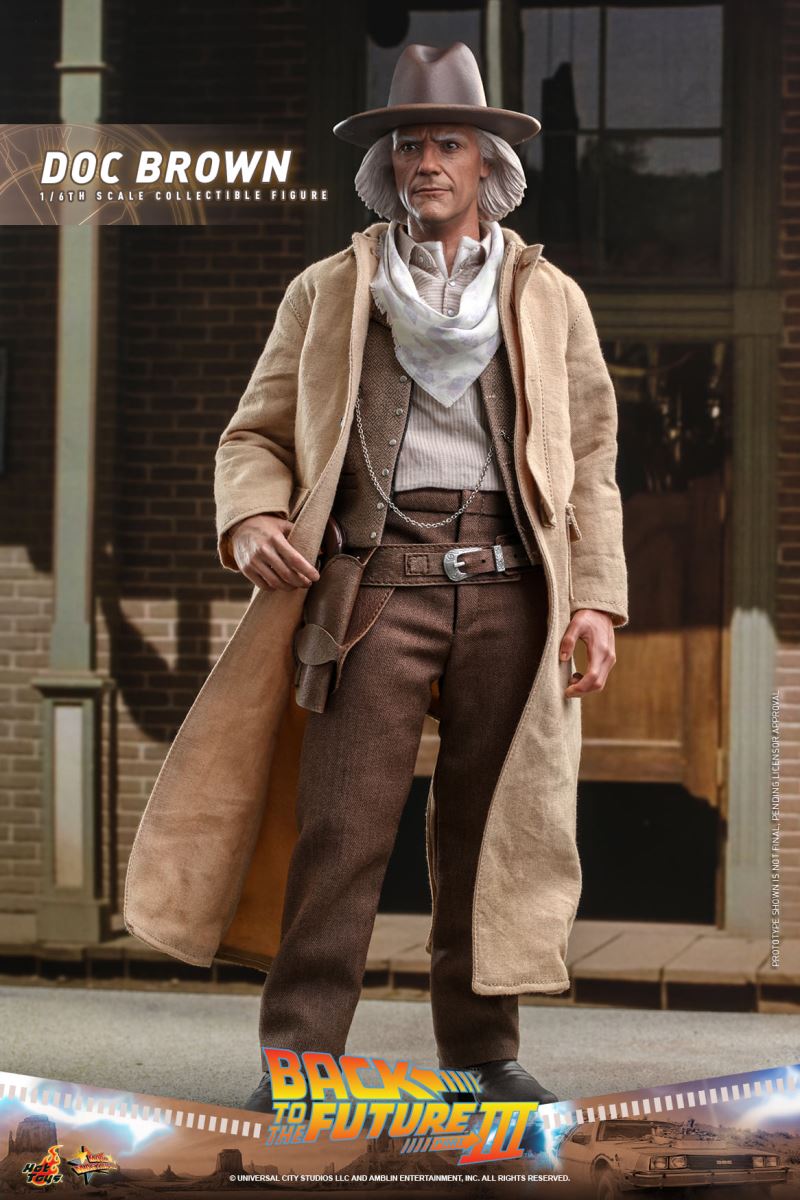 Back to the Future 3 Doc Brown 1/6