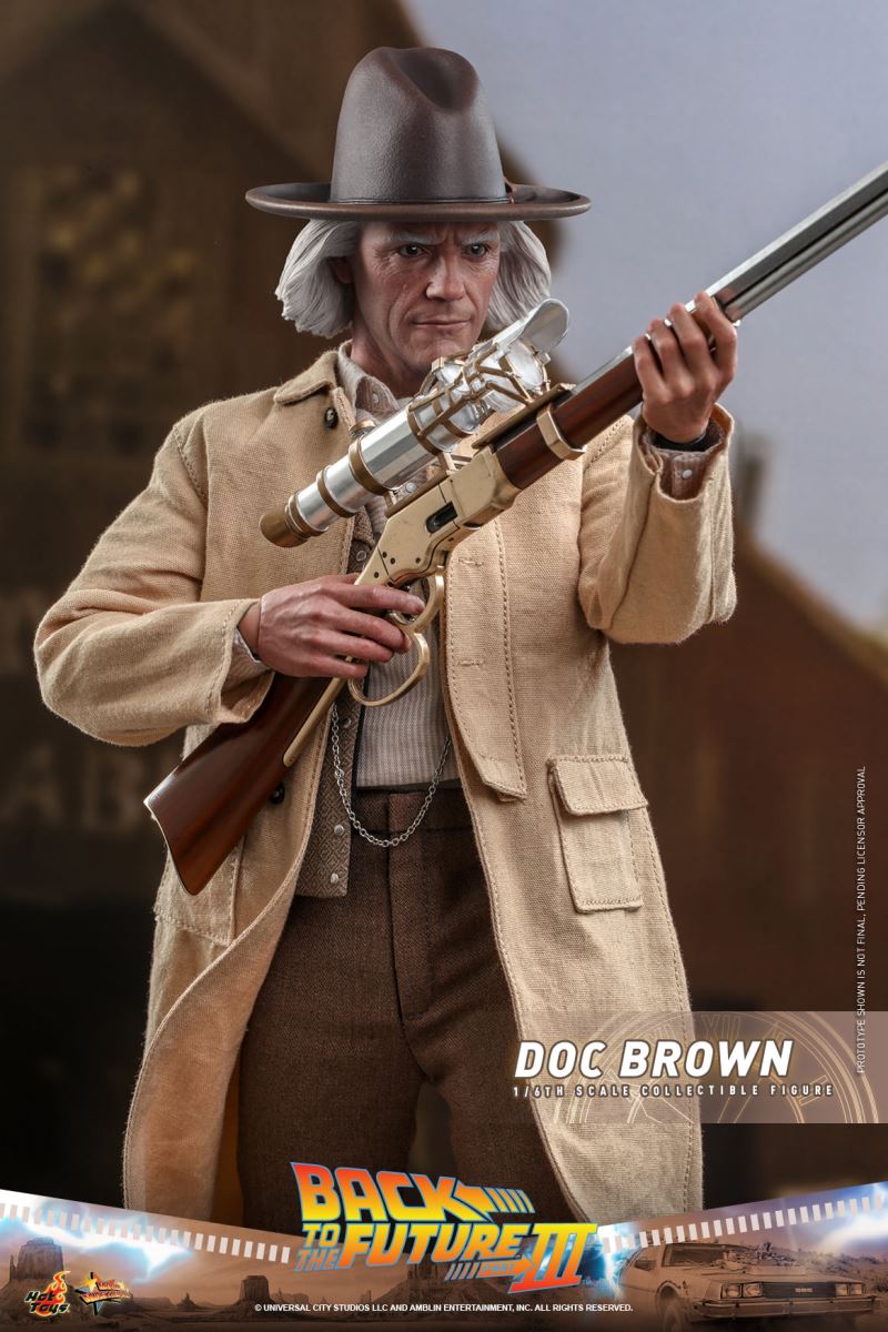 Back to the Future 3 Doc Brown 1/6