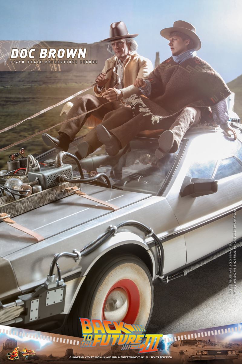 Back to the Future 3 Doc Brown 1/6