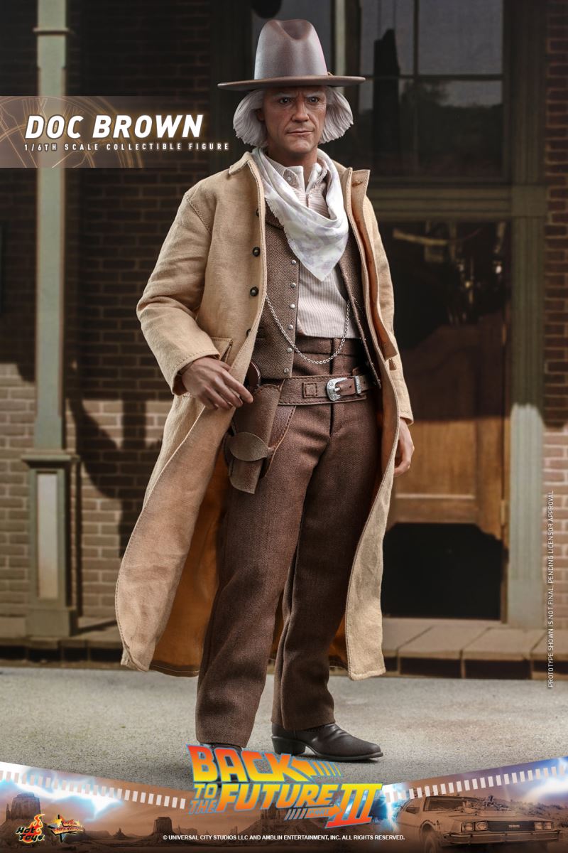 Back to the Future 3 Doc Brown 1/6